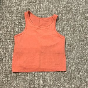 Lululemon ebb to street cropped tank